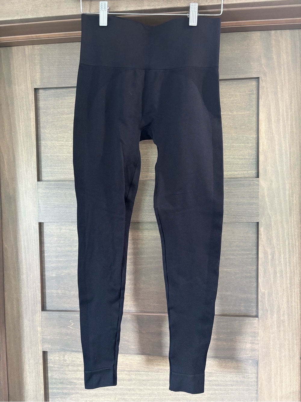SET Active Black Seamless Logo Leggings